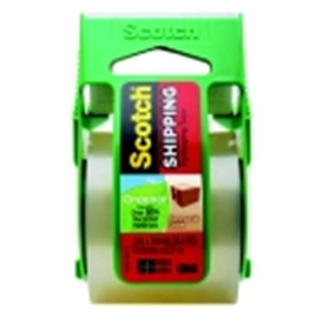 SCOTCH Scotch Greener Commercial Grade Shipping Tape With Dispenser - Clear 1466605